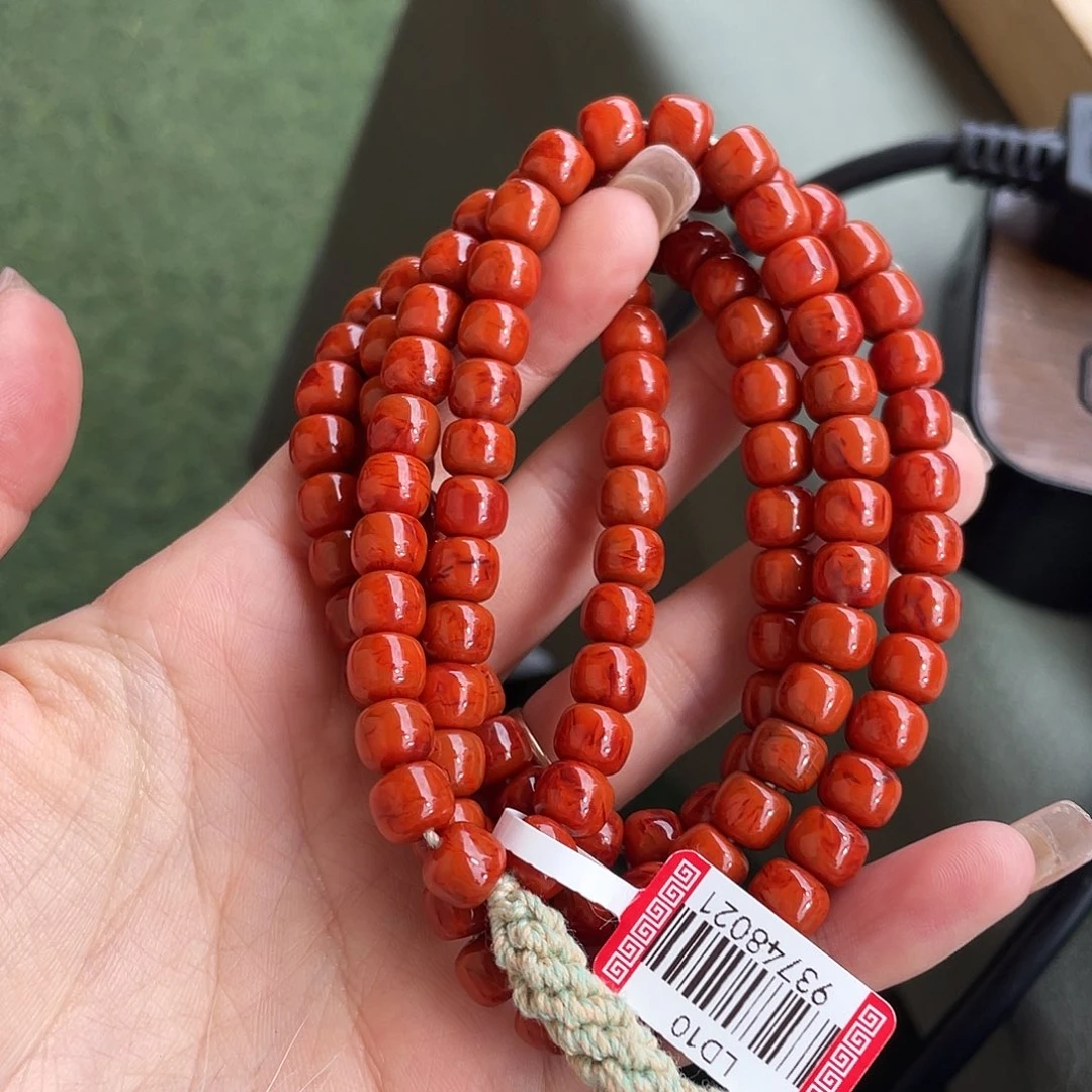 南红玛瑙手链未镶嵌