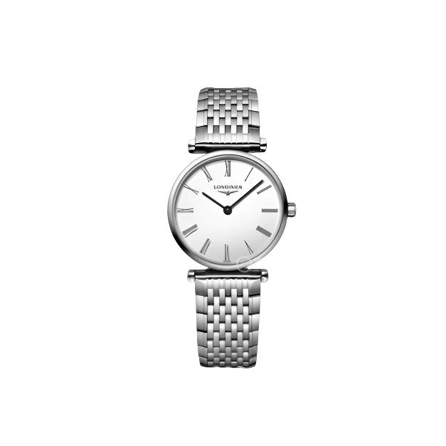 99新 Longines/浪琴 浪琴嘉岚系列石英女表钢带24盘