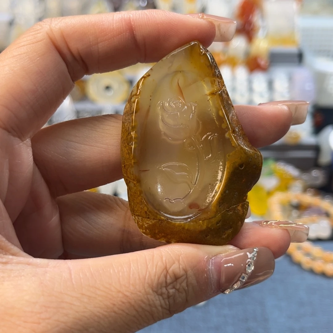 玛瑙/玉髓未镶嵌颈饰