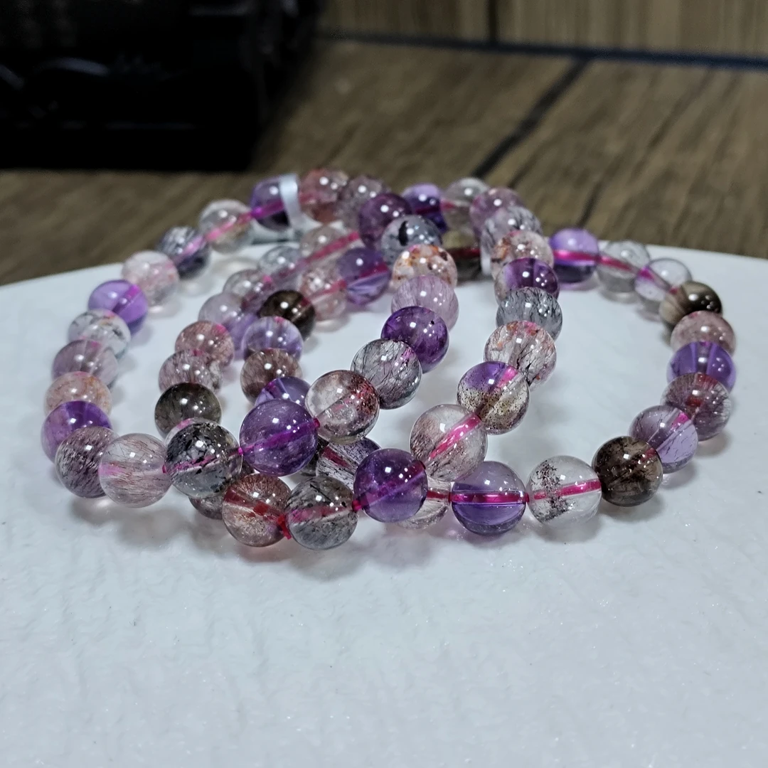 【书记甄选】超七单圈手链 多样式发一件 约8mm 1799BB