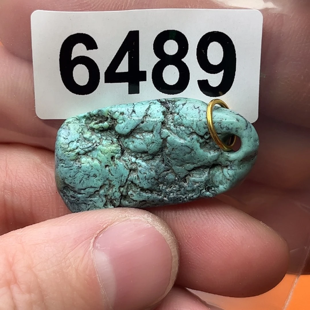 绿松石未镶嵌颈饰