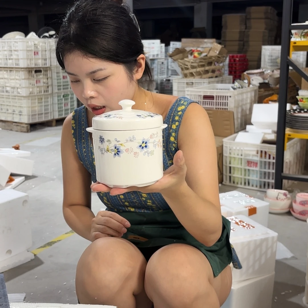 瓷微瑕陶瓷餐具釉下彩