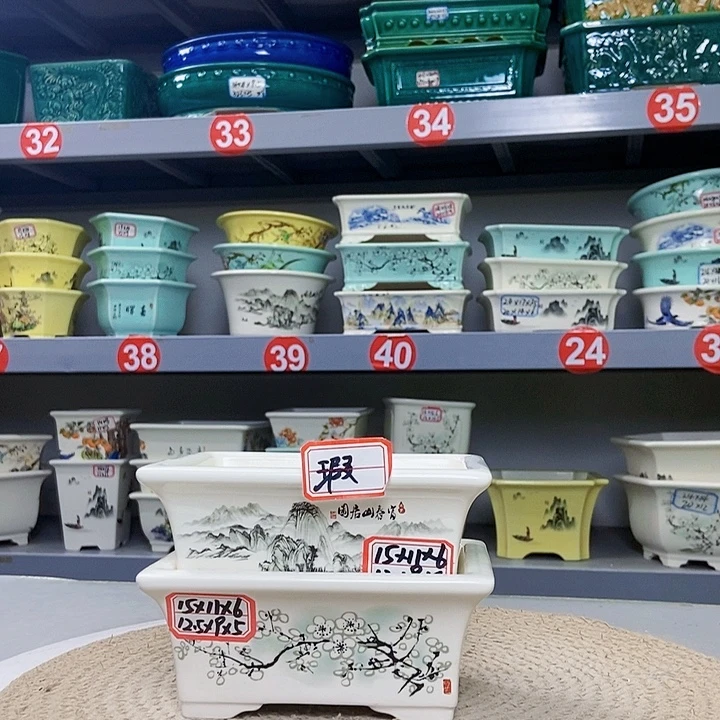 紫砂花瓶紫砂花盆