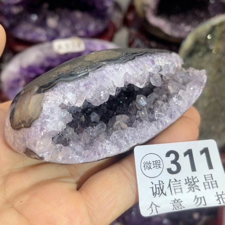 未镶嵌大型摆件（非配饰）紫晶