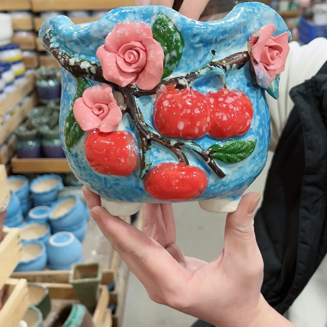 【闪购商品】陶瓷陶瓷多肉植物花盆