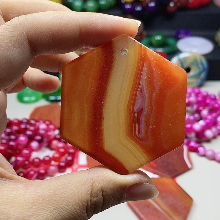 玛瑙/玉髓颈饰未镶嵌贵*