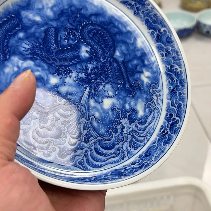 瓷片墨龙吸水大胡乘18口经