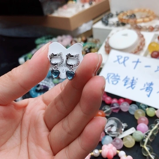 手链烟晶银S925镶嵌