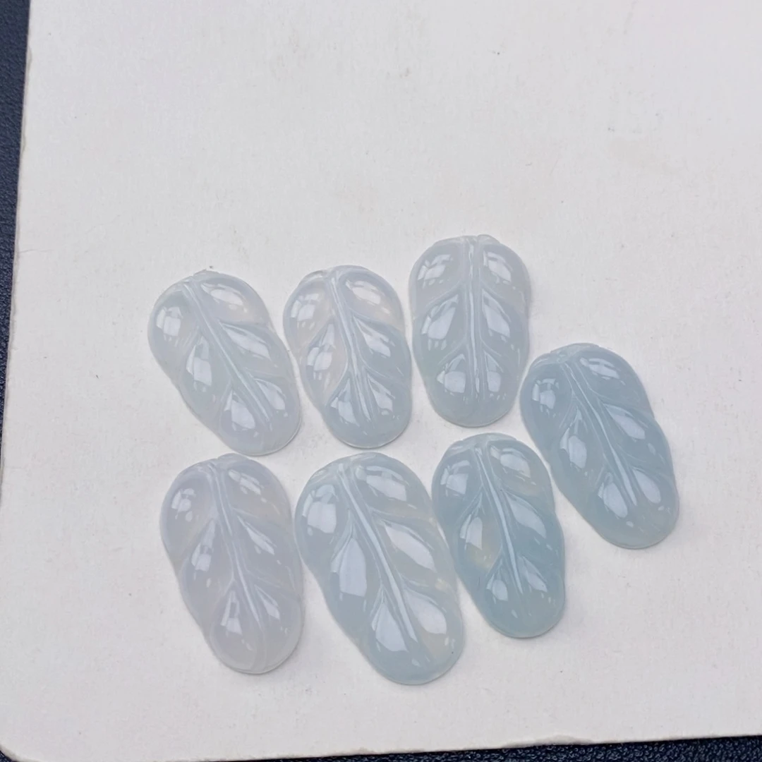 翡翠未镶嵌颈饰翡翠冰叶子多样性择其一发货