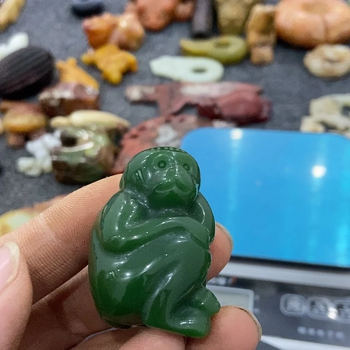 吊坠白玉菩提摆件