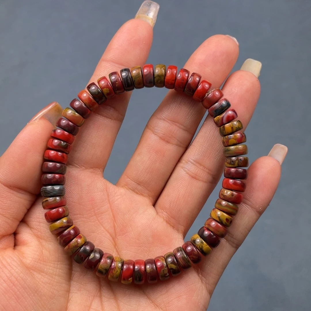 南红玛瑙手串未镶嵌囍