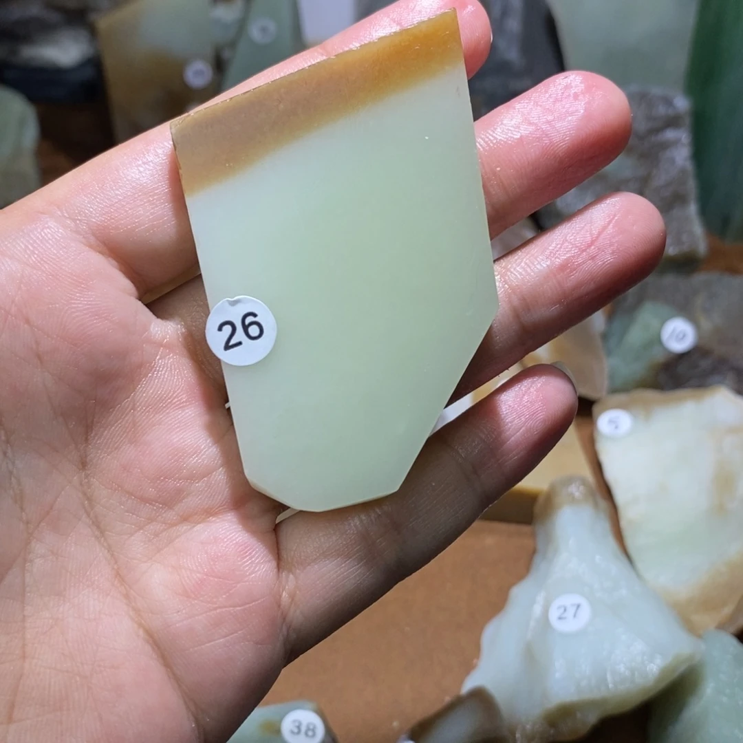 未镶嵌和田玉珠宝半成品桂*高
