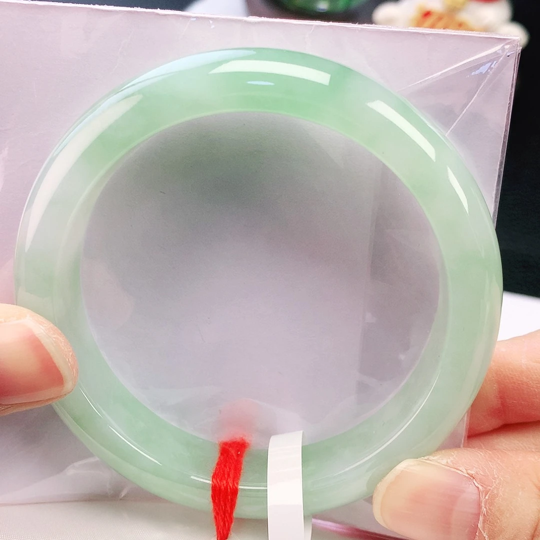 未镶嵌手镯翡翠56圈