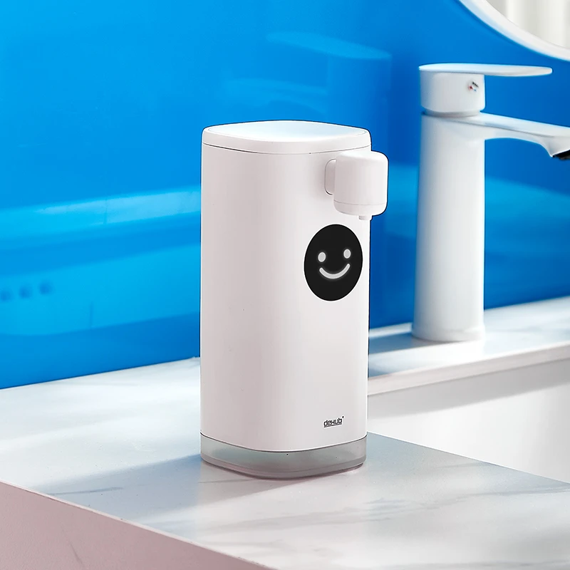 deHub自动笑脸洗手液机智能感应儿童泡沫洗手机壁挂式电动皂液器