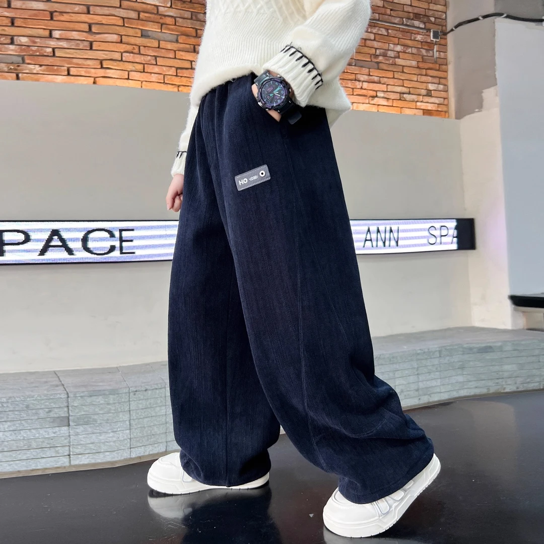 儿童装男童秋装裤子春秋款2025新款中大童运动长裤秋季卫裤男孩潮