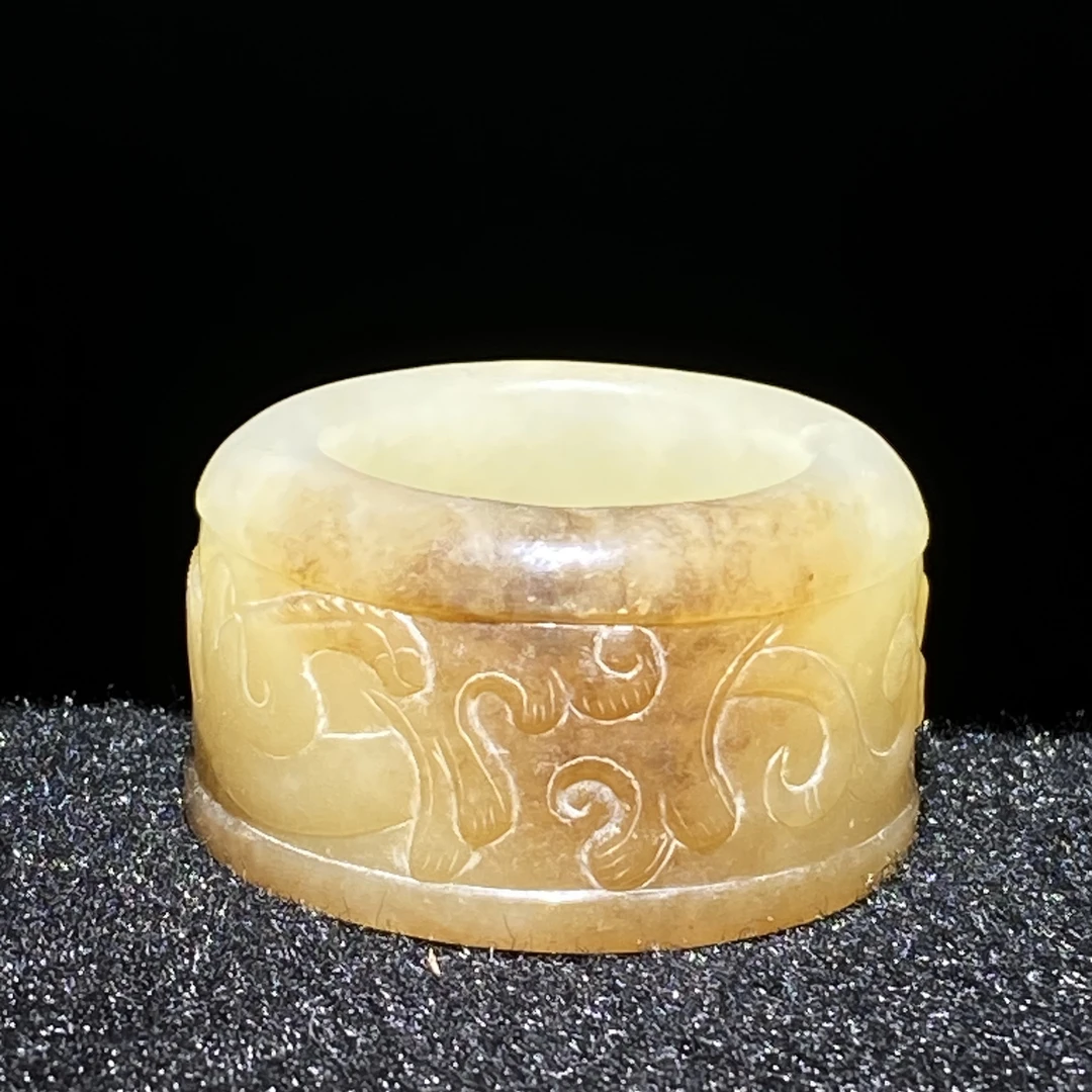 臻藏（8A）和田玉扳指2412170021