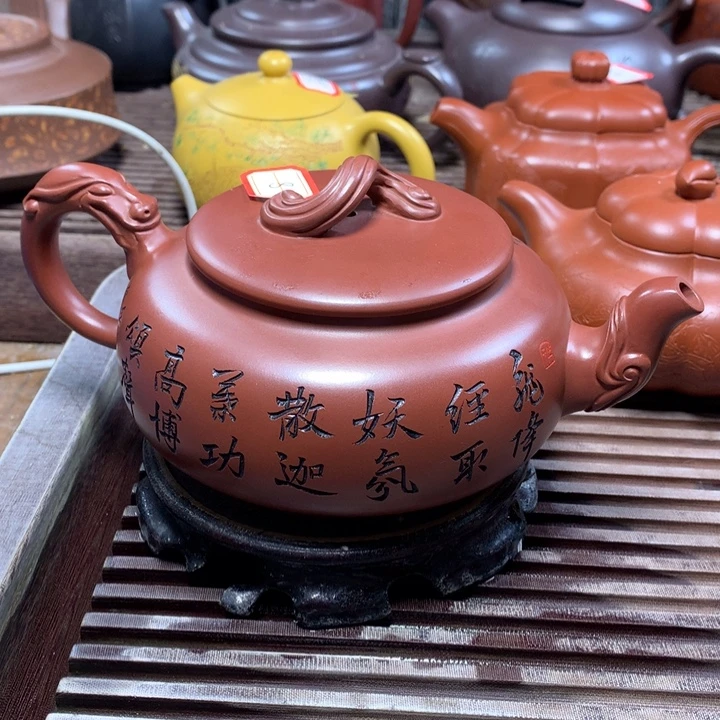 紫砂茶壶原矿手工8