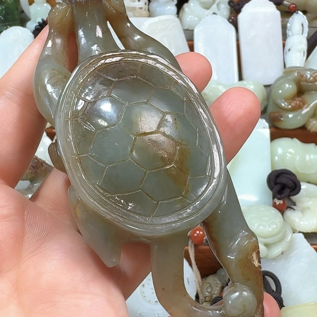未镶嵌和田玉摆件豆*娃