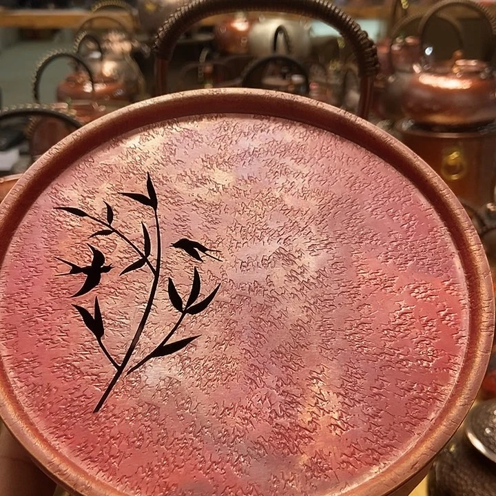 纯手工制作一铜壶
