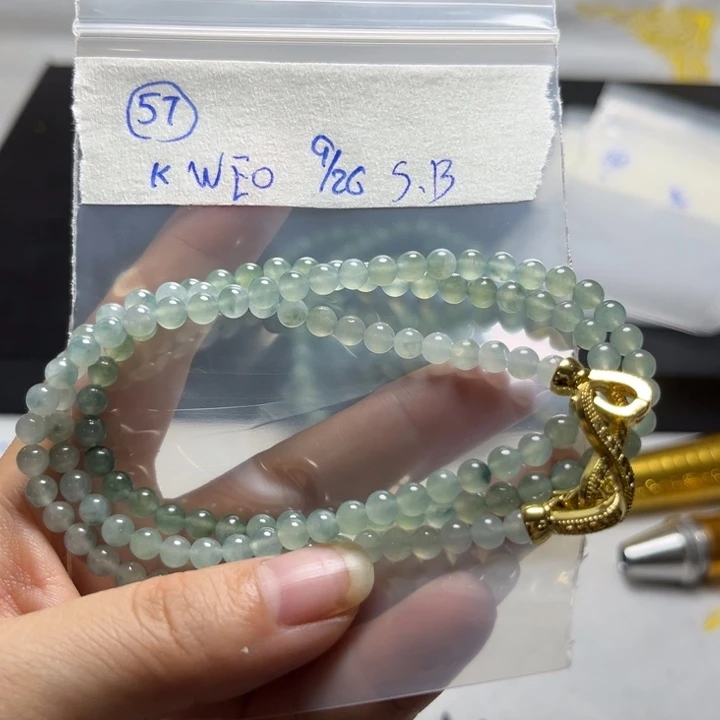 未镶嵌定制翡翠项链