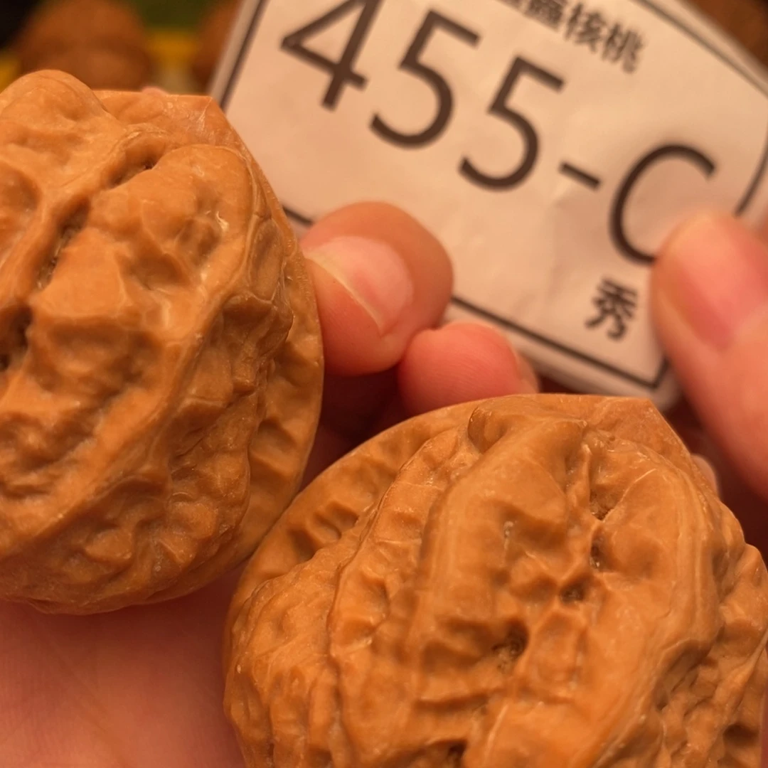 把件文玩核桃三角蛙毕业42……