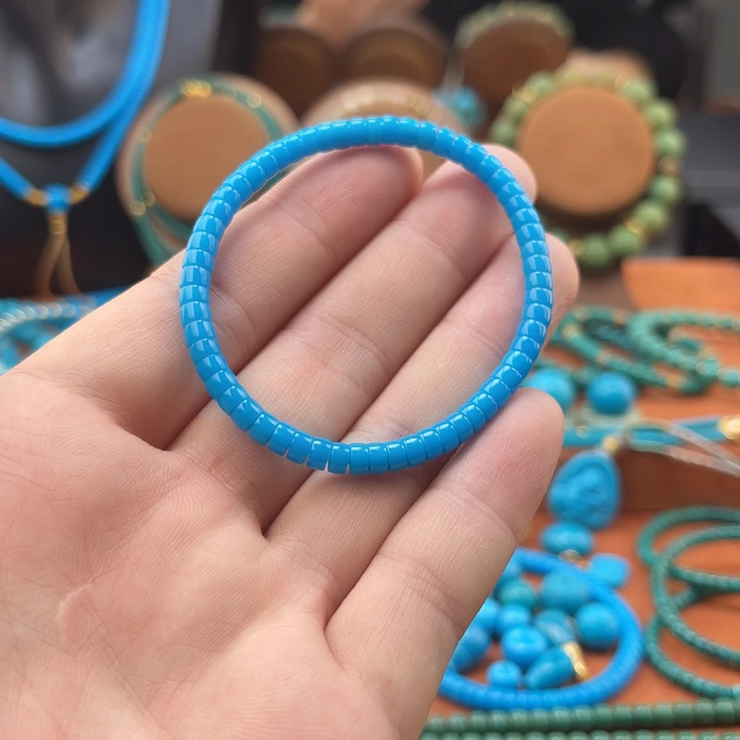 绿松石未镶嵌配饰