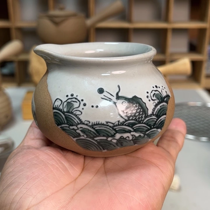 壶老段烧茶器茶具！