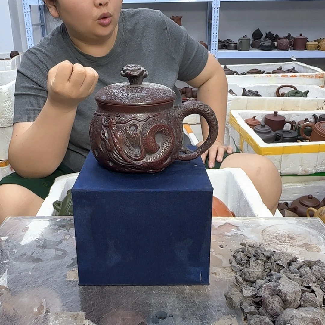 茶壶紫砂宜兴紫砂壶瑕疵