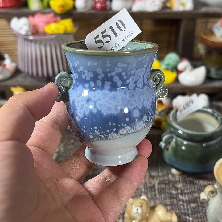 口5高7 手工花盆满30包邮