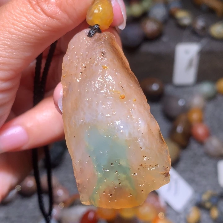 未镶嵌玛瑙/玉髓珠宝半成品