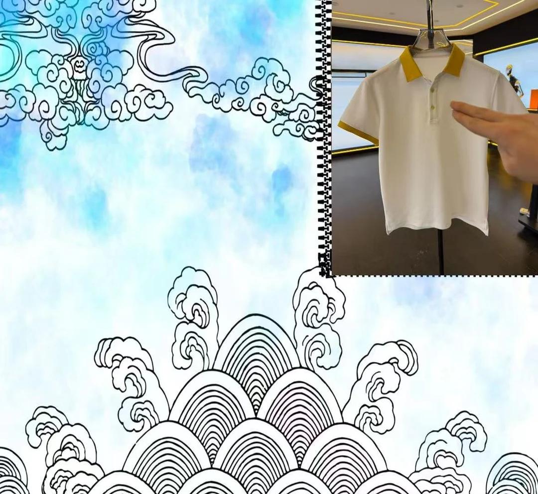 Y1-XF-104款时尚百搭短袖POLO衫4.28