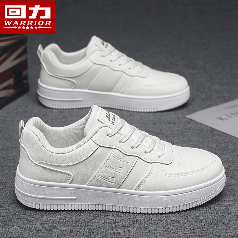 回力男鞋休闲板鞋2025冬季新款男士百搭透气休闲平底小白鞋子男款