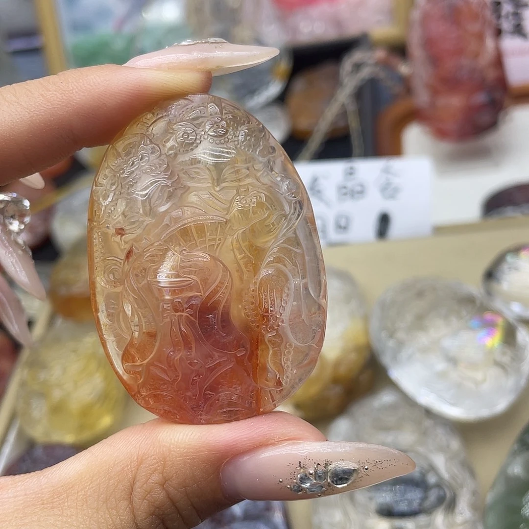 颈饰未镶嵌水晶天然