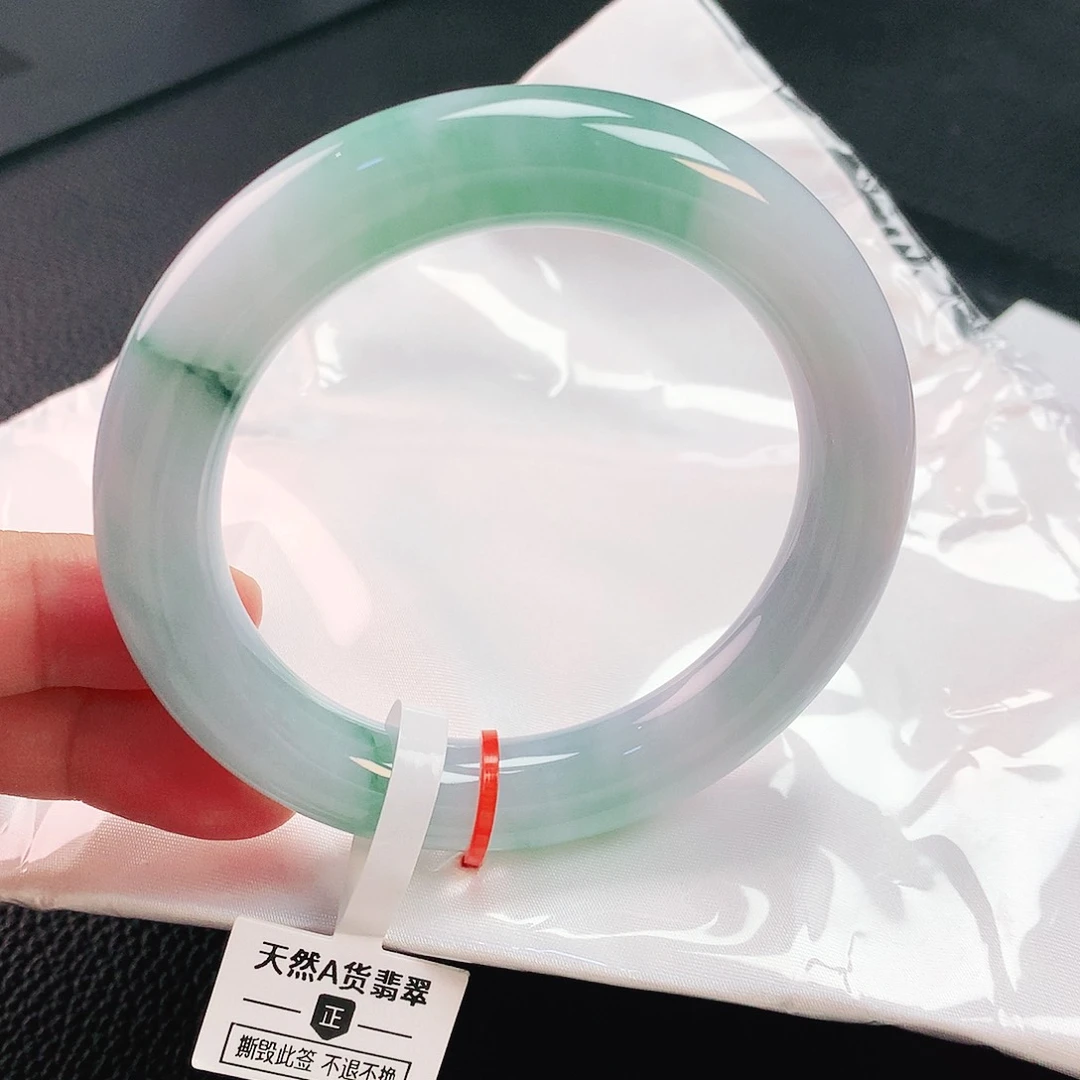 未镶嵌手镯翡翠57胖圆
