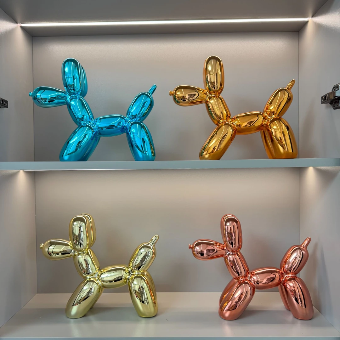 气球狗摆件现代简约ins风客厅酒柜电视柜网红家居装饰品摆件