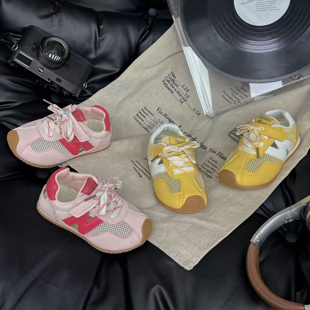 儿童运动鞋网面透气夏季女童阿甘鞋男童运动鞋LLWN727