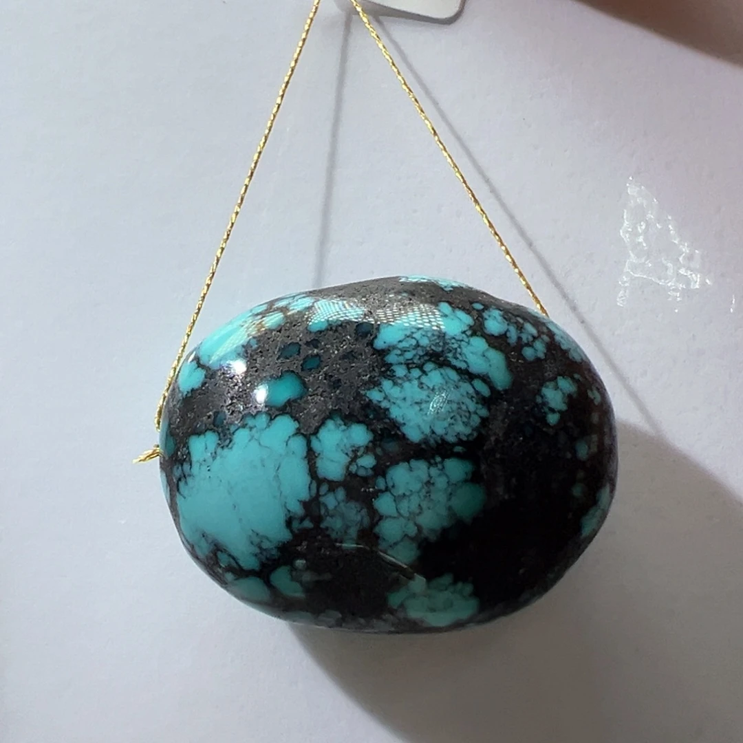 绿松石未镶嵌挂件