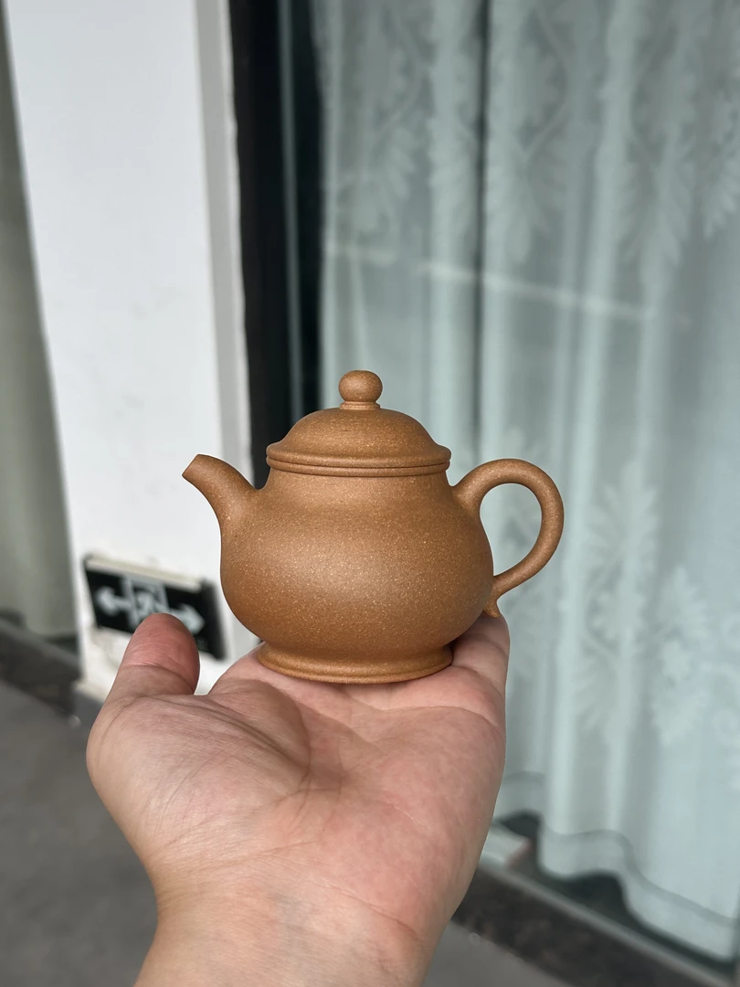 高潘壶—180cc原矿黄金段半手工制作