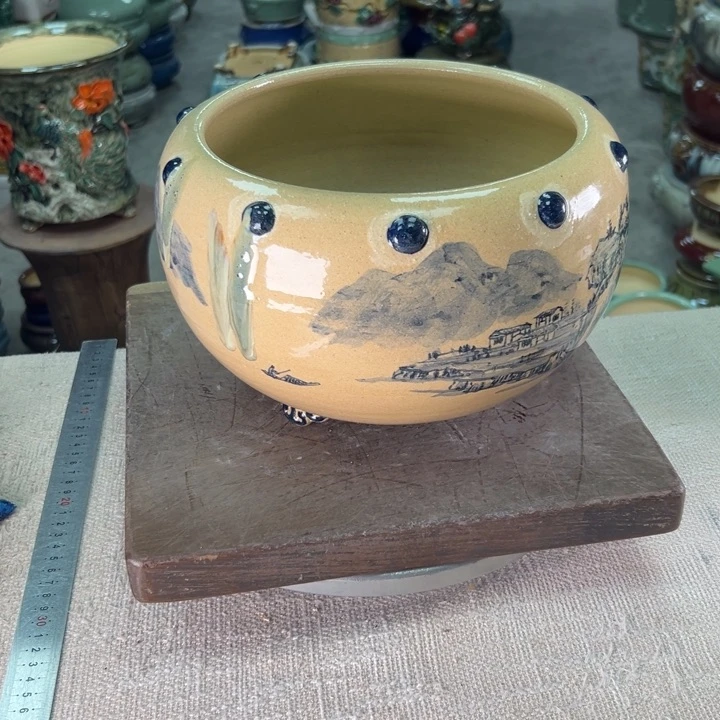 泳坤堂石湾盆陶瓷