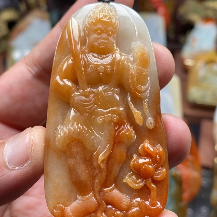 【闪购商品】颈饰未镶嵌翡翠缅甸翡翠A货吊坠