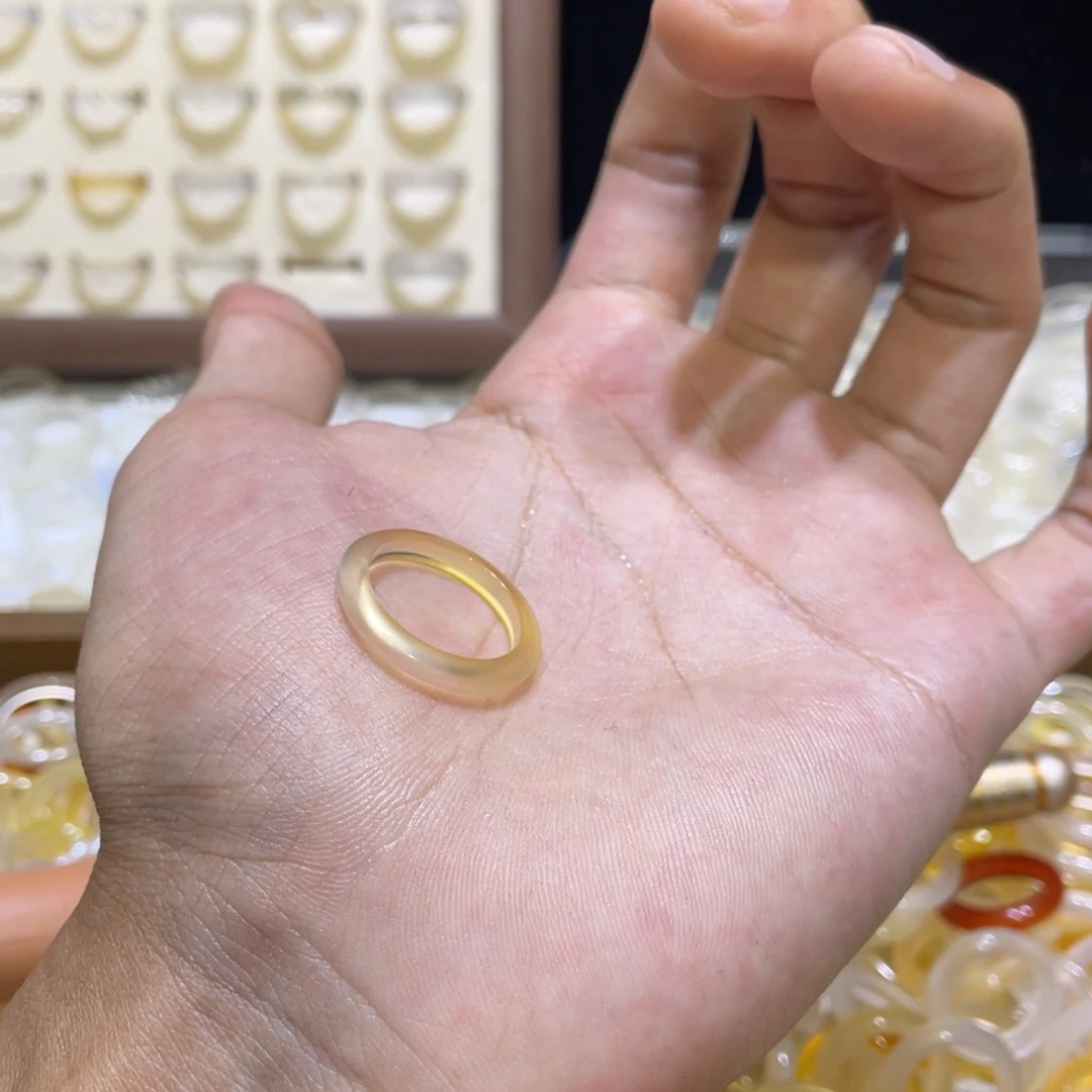 玛瑙/玉髓合金戒指235号港15