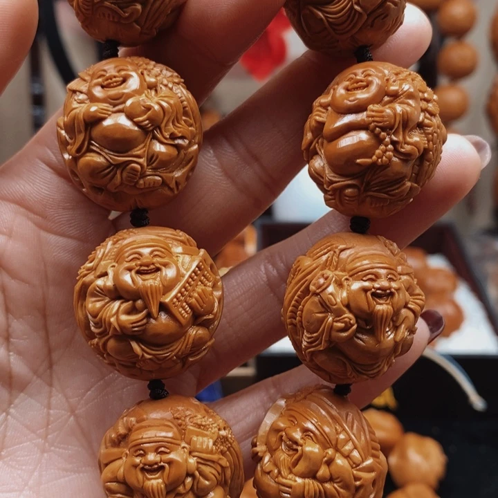 橄榄核手串/手链手工财迷2.5