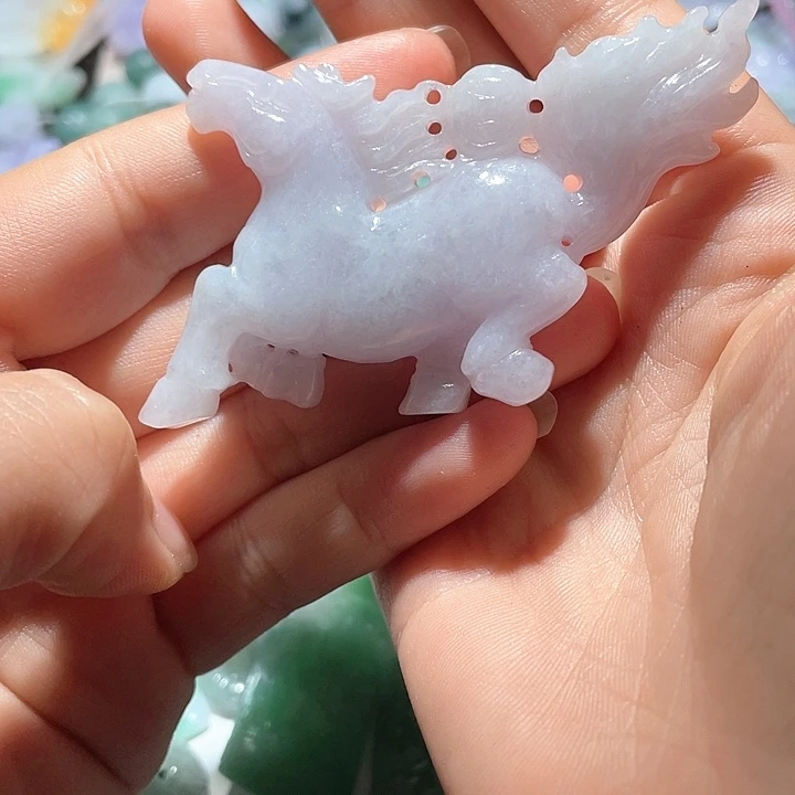 翡翠未镶嵌颈饰天然