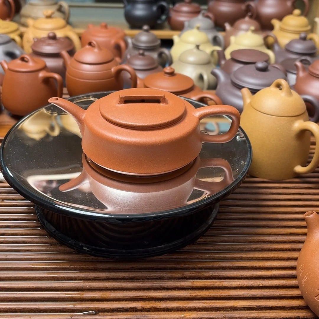 紫砂茶壶半手工制作