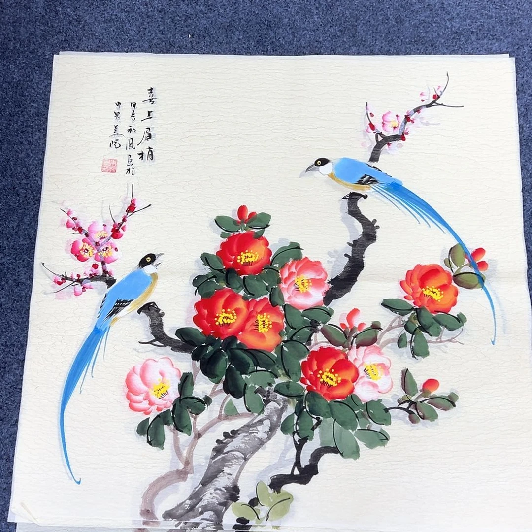 国画国画作品手绘