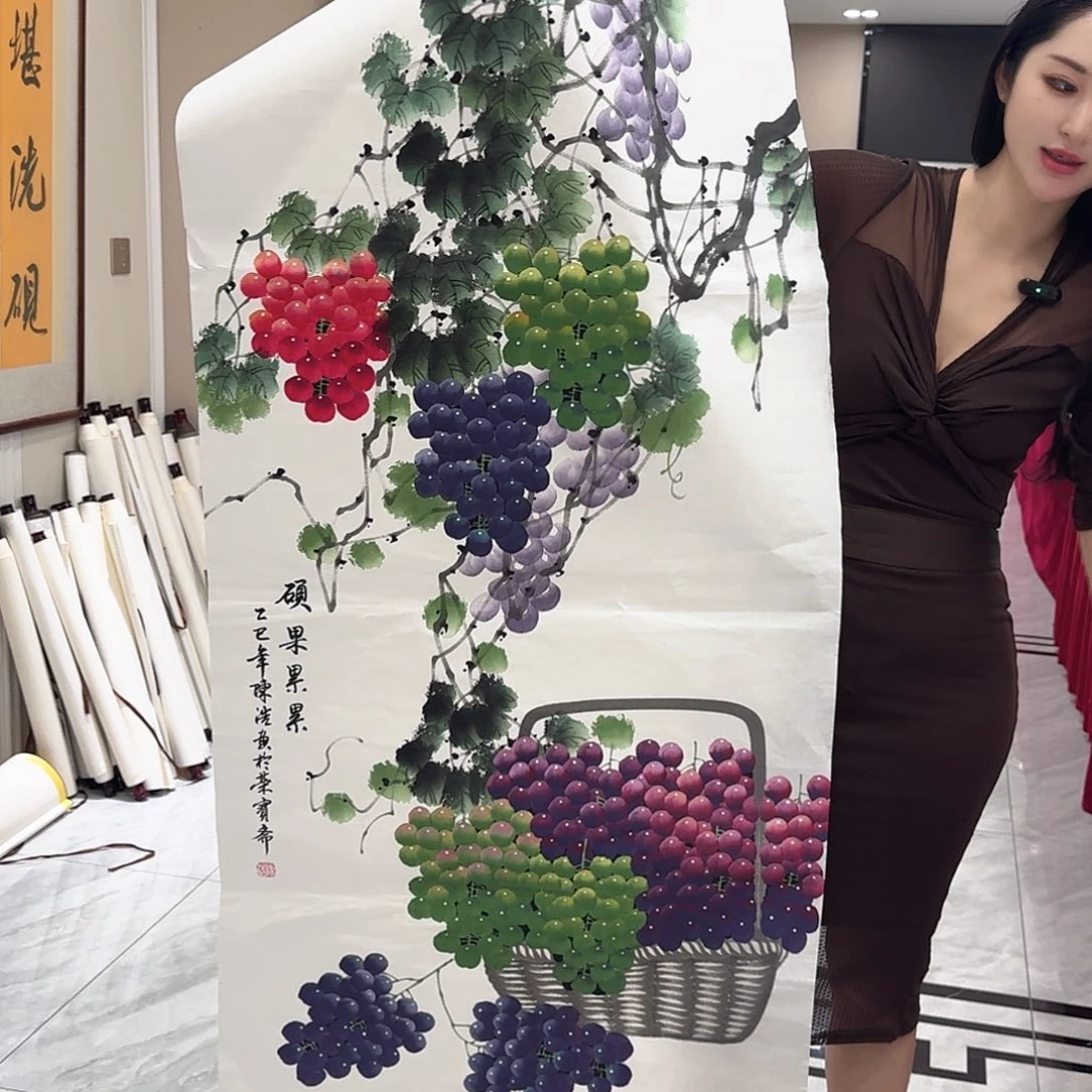 国画国画作品多次入选