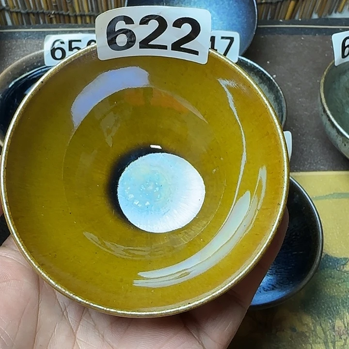 拌***飞茶盏主人杯龙窑柴烧全手工