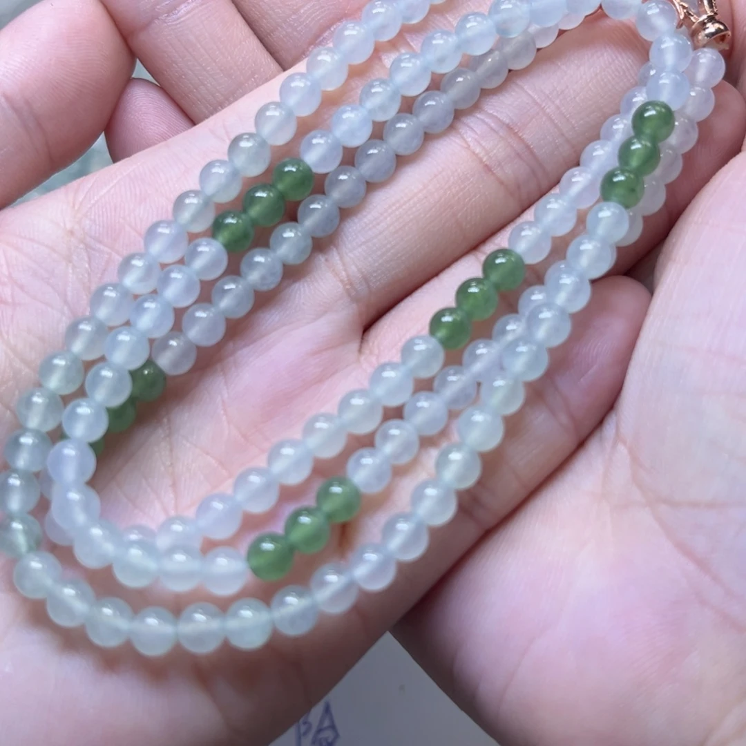 翡翠未镶嵌颈饰缅甸翡翠卡4.7