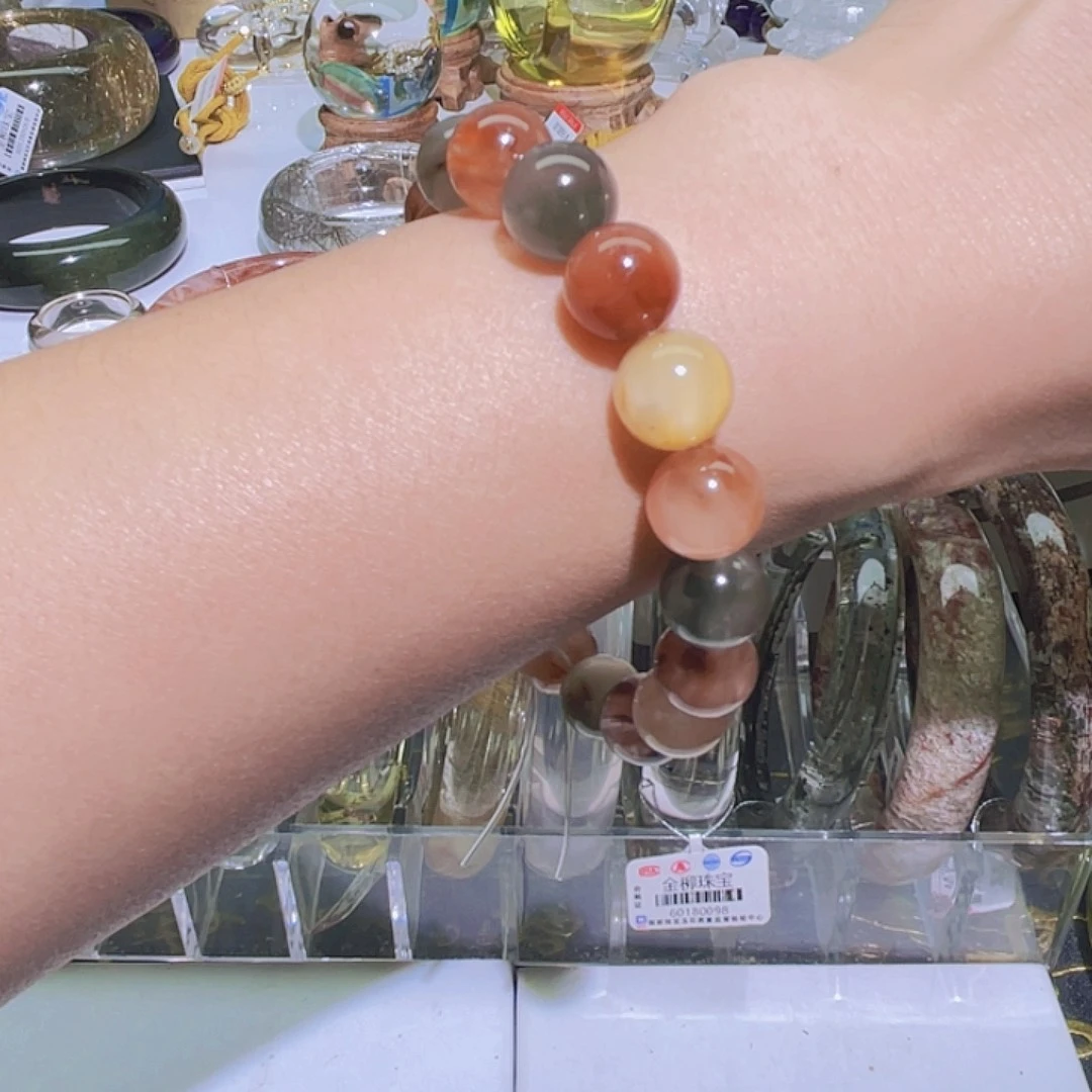 未镶嵌手串水晶天然彩兔毛手串福利款