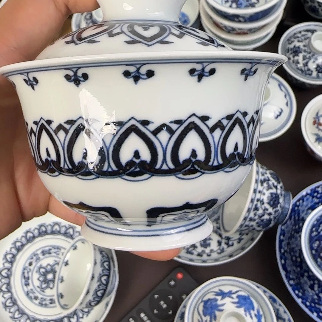 微瑕全手绘景德镇陶瓷艺术